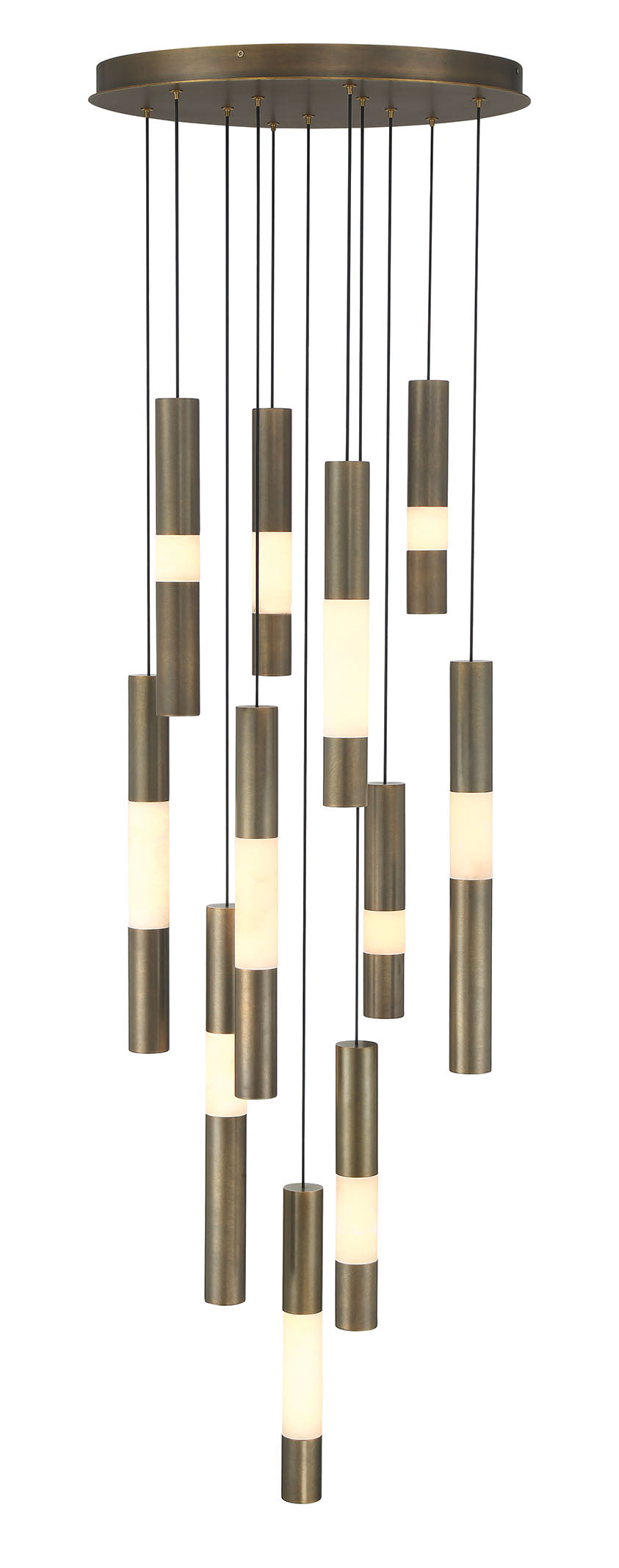 Suspension multiple Ronda Laiton vieilli, 20" – Eurofase