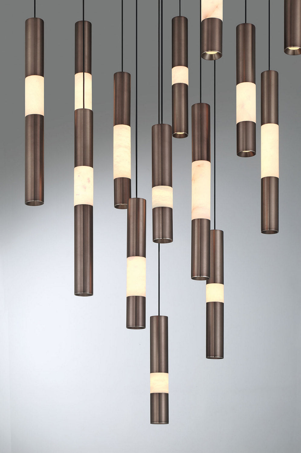 Suspension multiple Ronda Bronze Harlow, 32" – vue 5