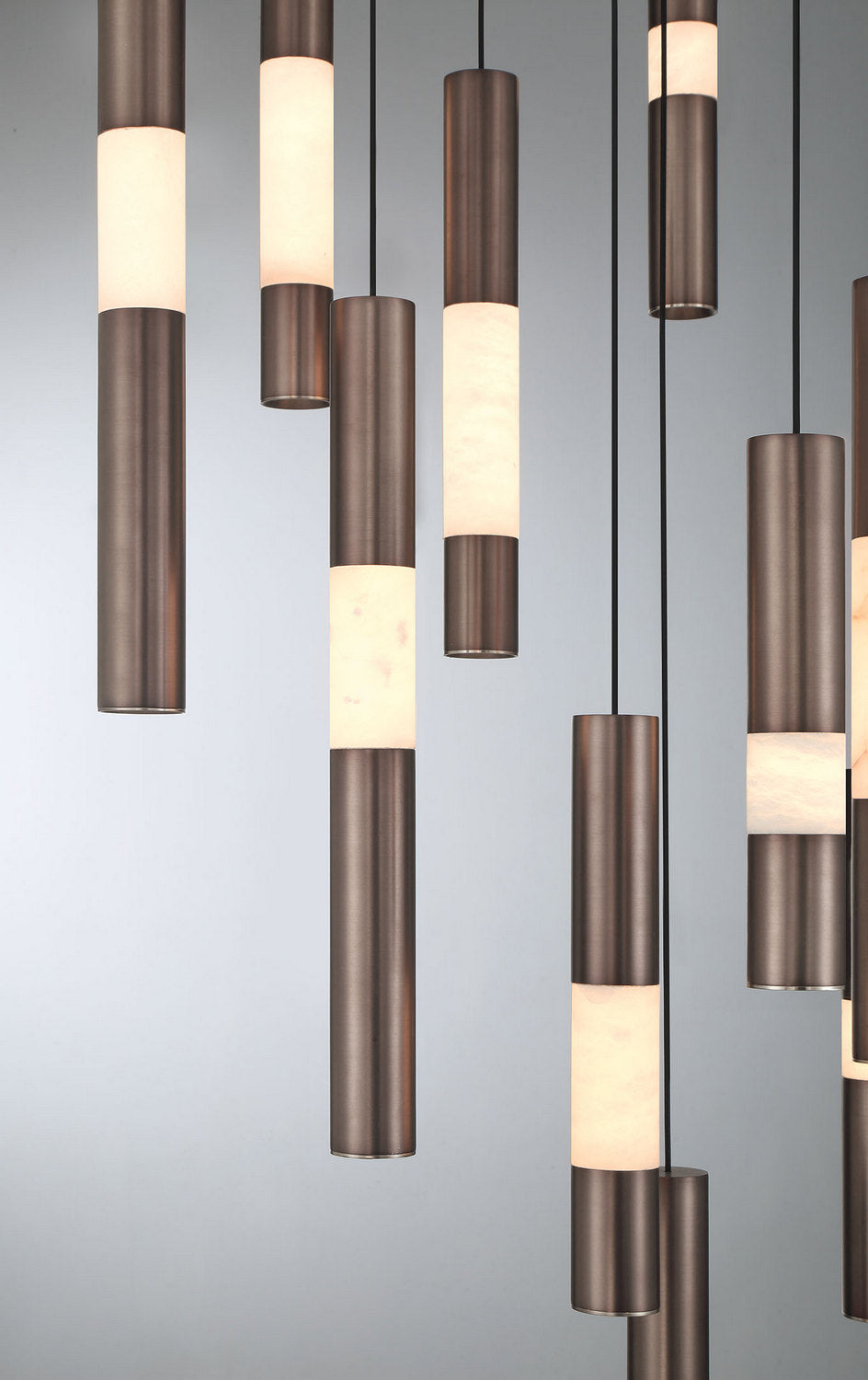 Suspension multiple Ronda Bronze Harlow, 32" – vue 6