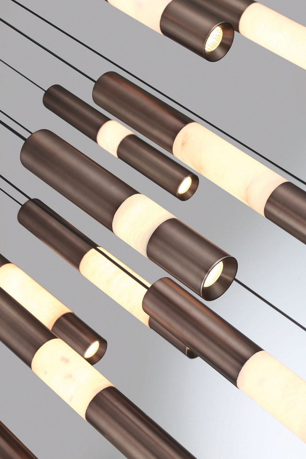 Suspension multiple Ronda Bronze Harlow, 32" – vue 7