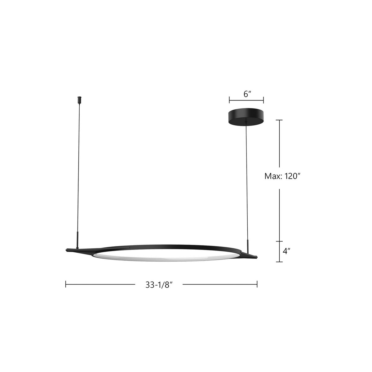 Suspension multiple Serif Diffuseur silicone blanc – vue 4