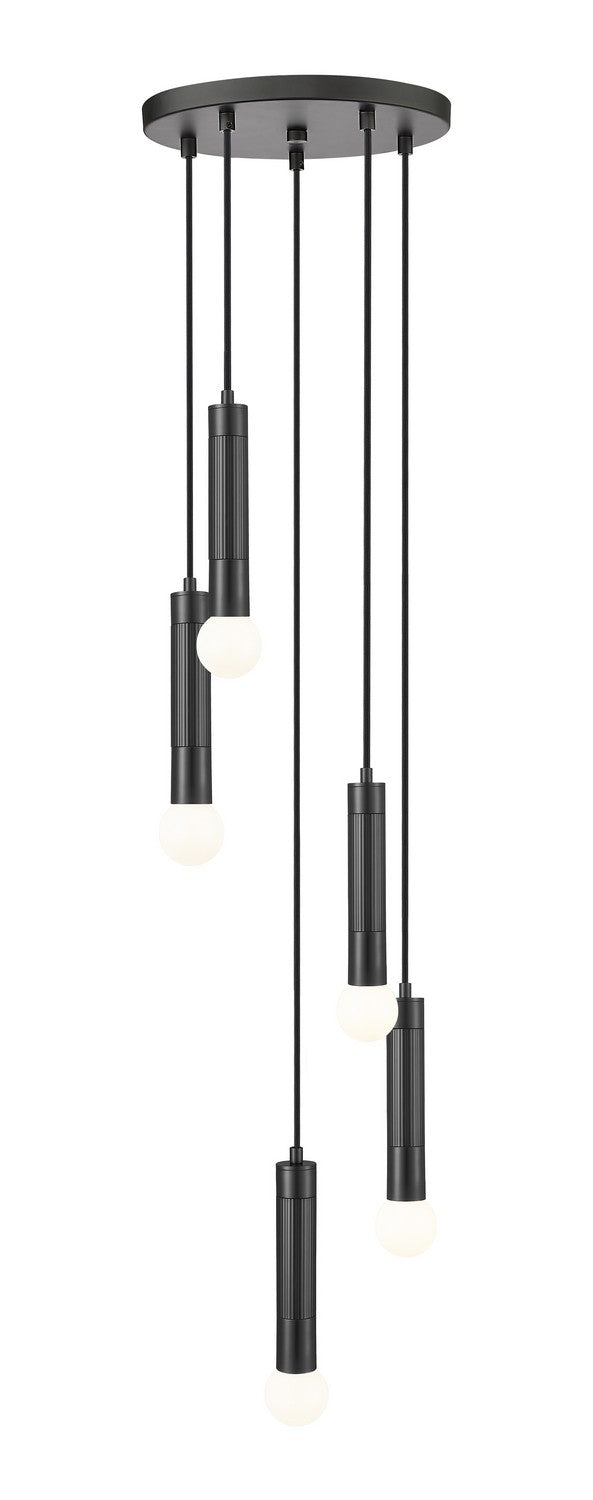 Suspension multiple Stari Noir mat, 12" – Z-Lite