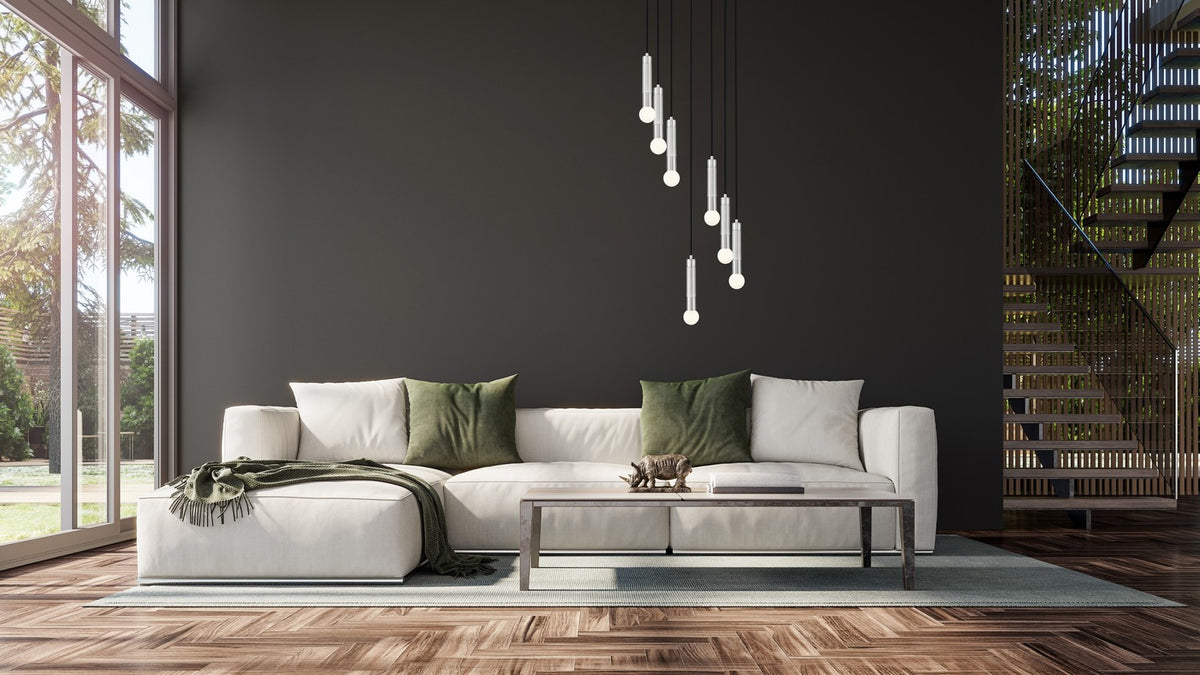 Suspension multiple Stari Nickel brossé, 18" – vue 6