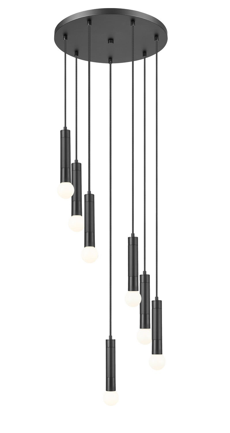 Suspension multiple Stari Noir mat, 18" – vue 3