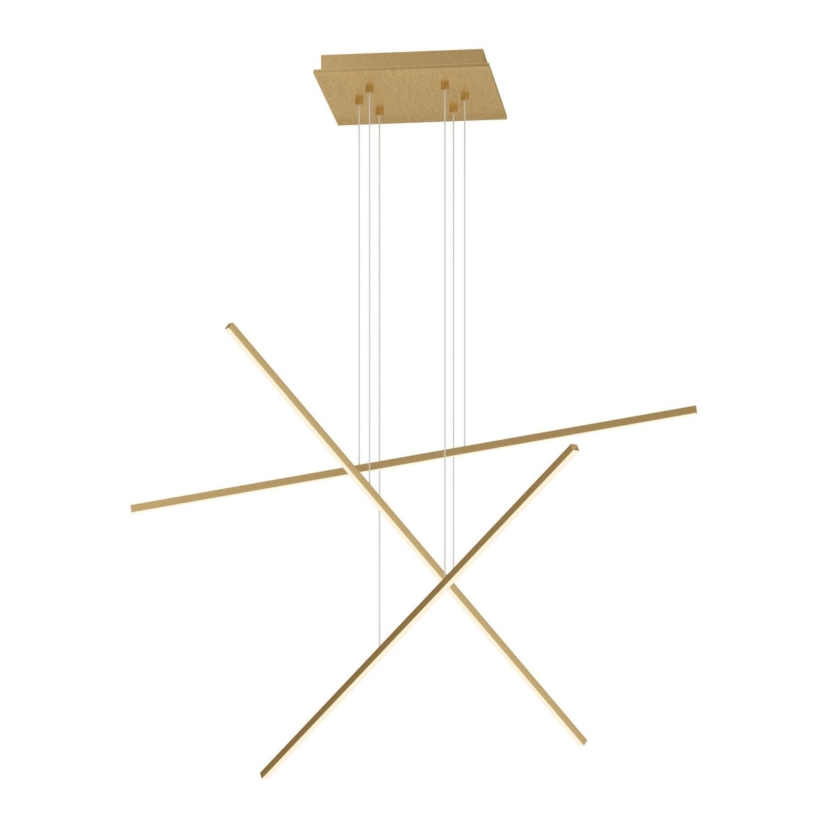 Suspension multiple Vega Minor - Or brossé 41 1/4" by Kuzco Lighting | Luminaires & cie