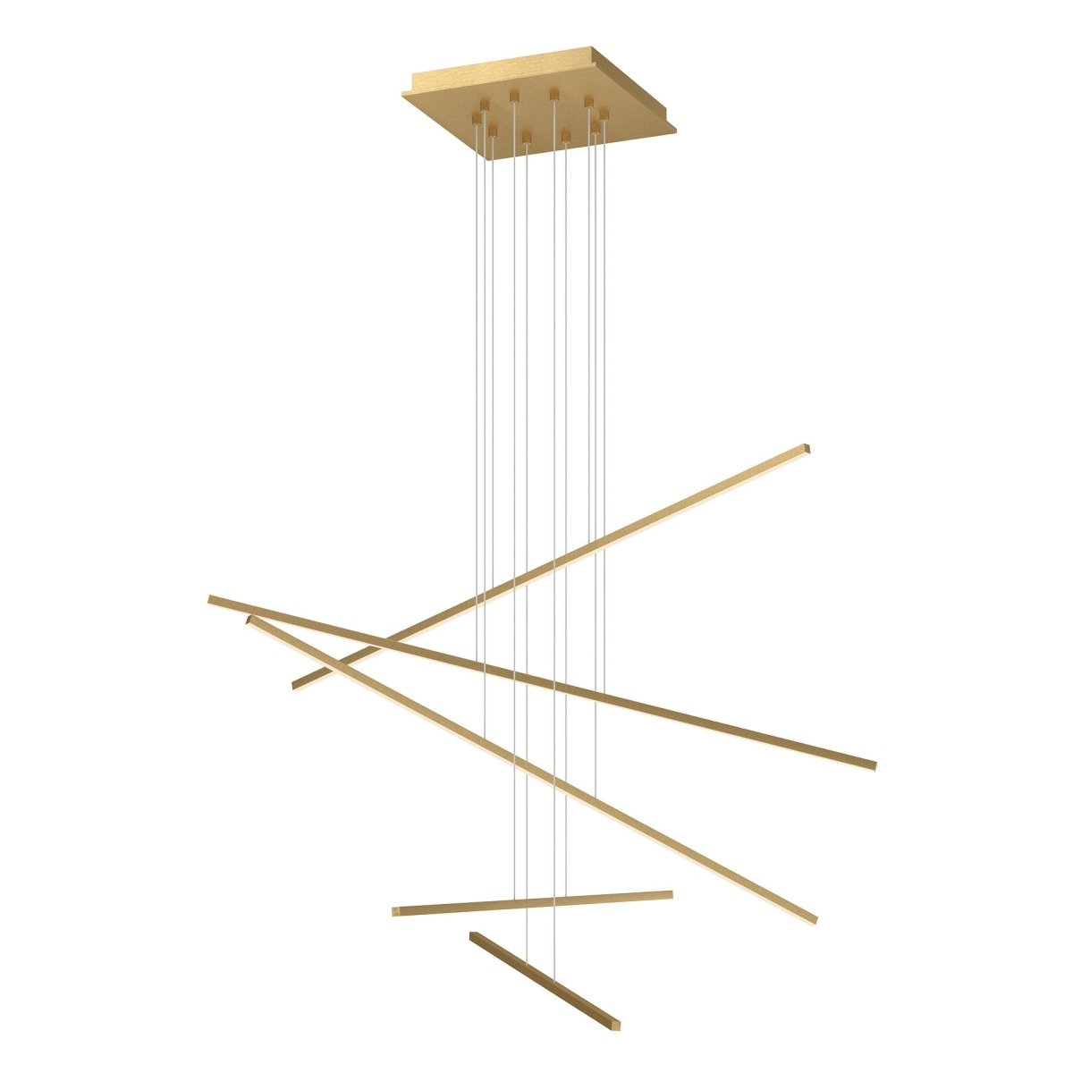 Suspension multiple Vega Minor - Or brossé 45 1/8" by Kuzco Lighting | Luminaires & cie