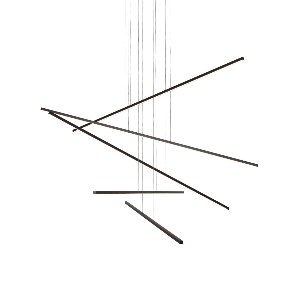 Suspension multiple Vega Minor - Noir 45 1/8" by Kuzco Lighting | Luminaires & cie