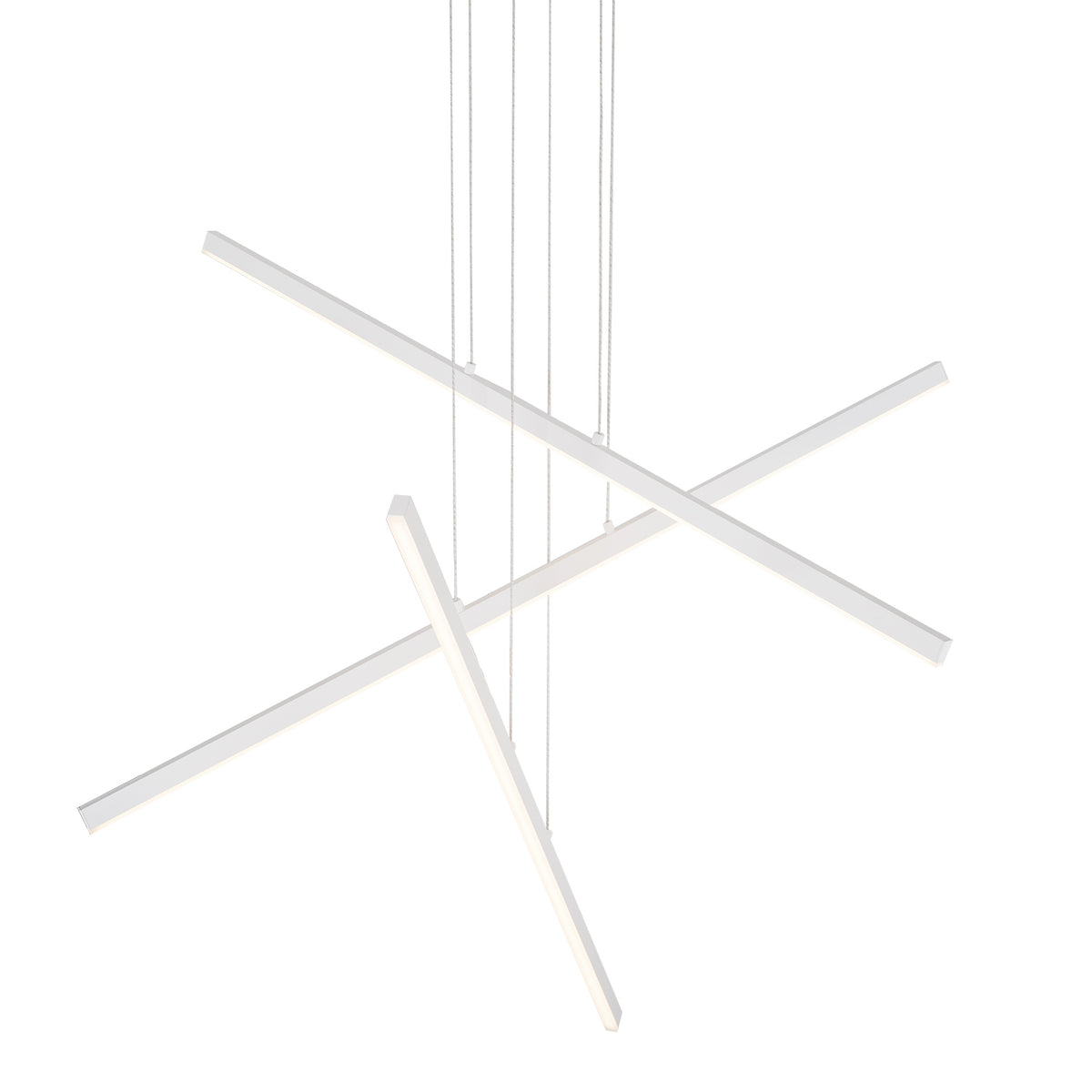 Suspension multiple Vega nombre de suspensions 3, Blanc – Kuzco Lighting