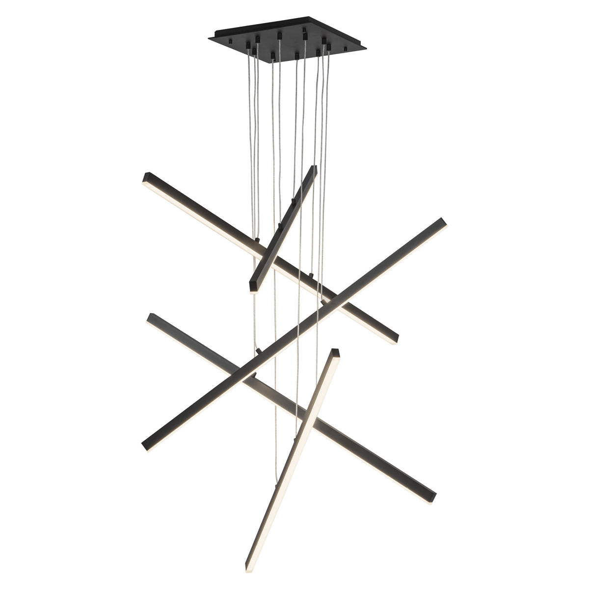 Suspension multiple Vega nombre de suspensions 5, Noir – vue 2