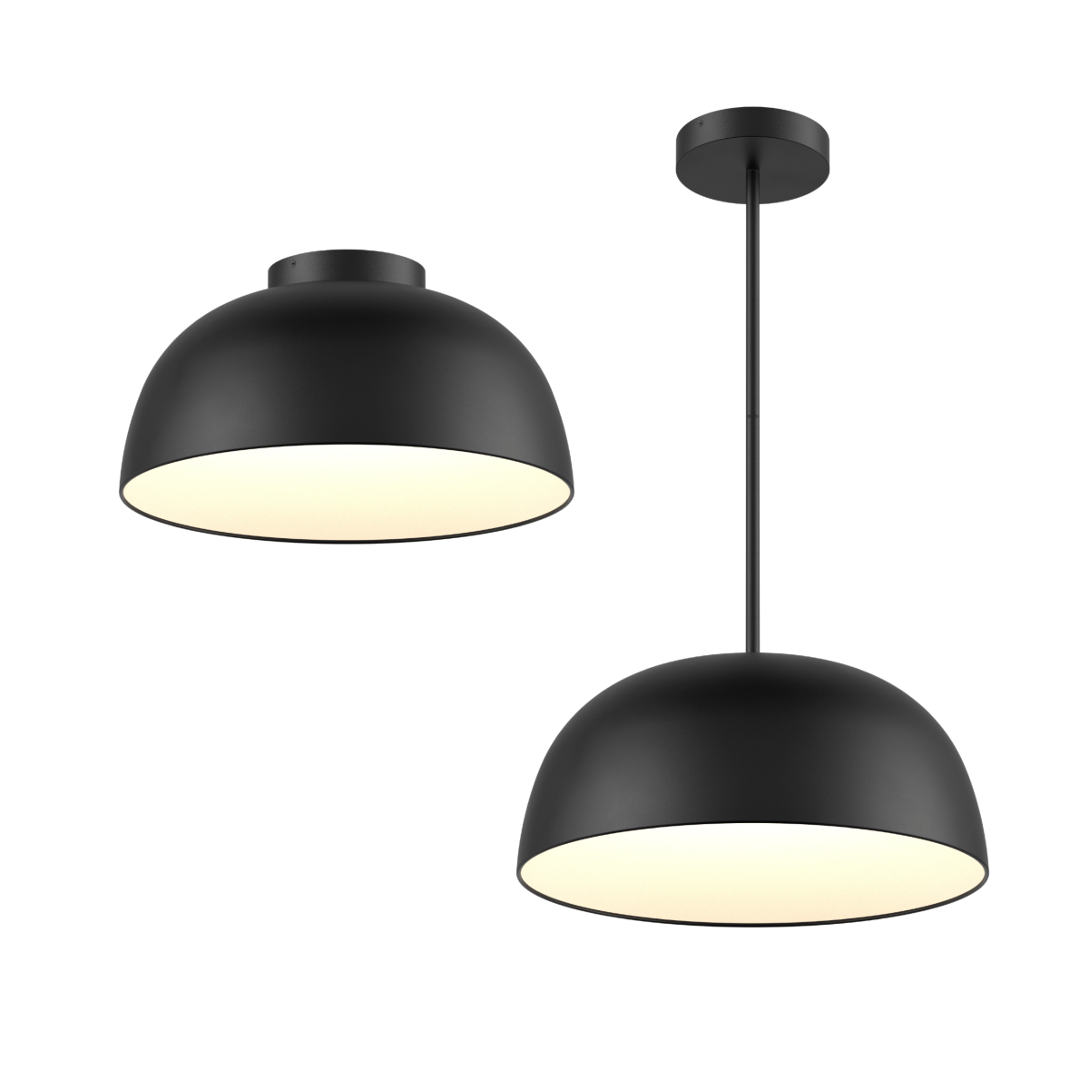 Suspension Napa - Noir by dals | Luminaires & cie