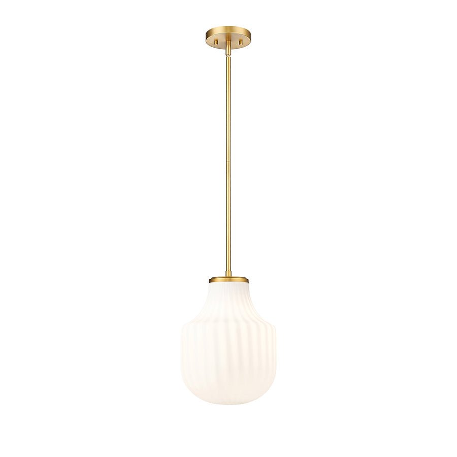 Suspension Newbury - Or moderne 10" by Z - Lite | Luminaires & cie