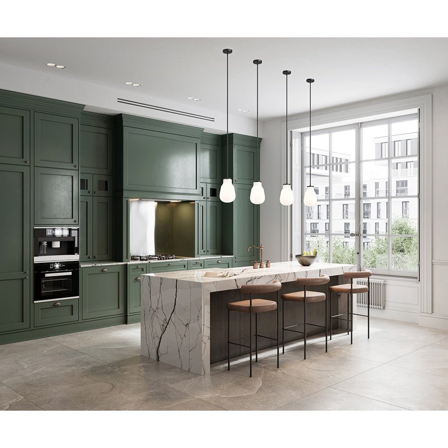 Suspension Newbury - Noir mat 8" by Z - Lite | Luminaires & cie