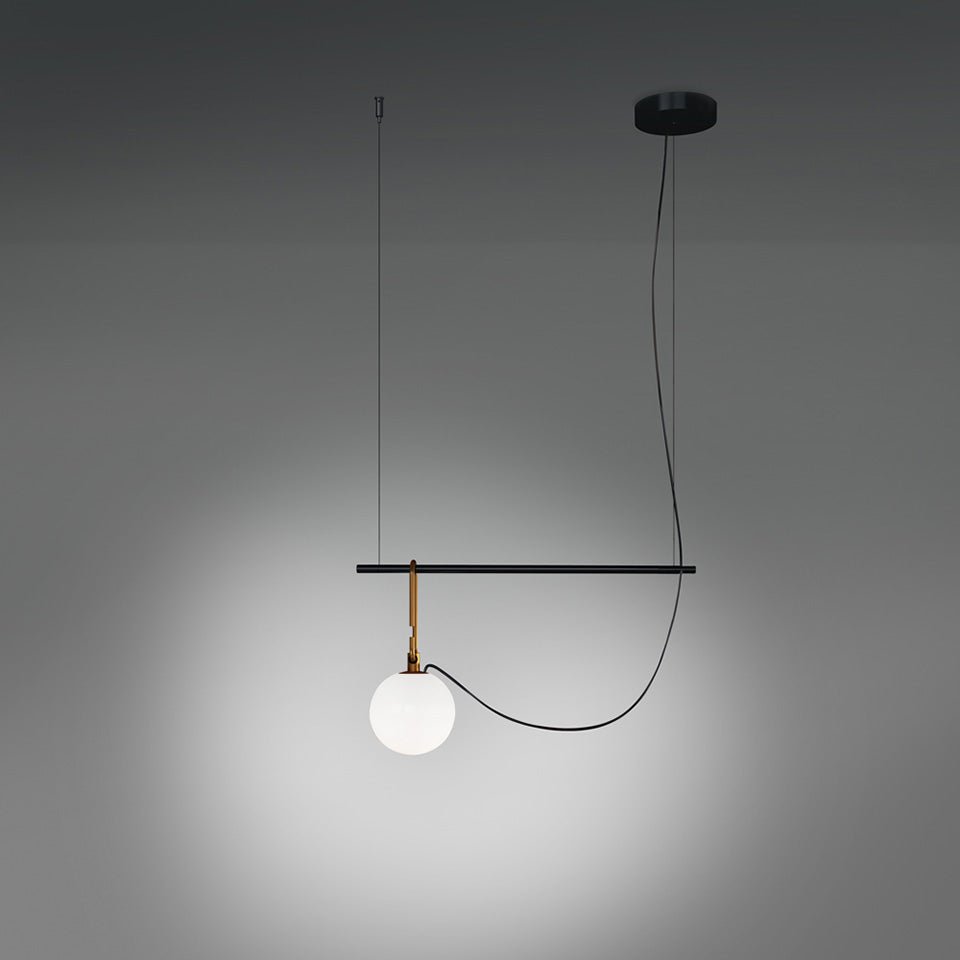 Suspension nh - Simple court 5 1/2" by Artemide | Luminaires & cie