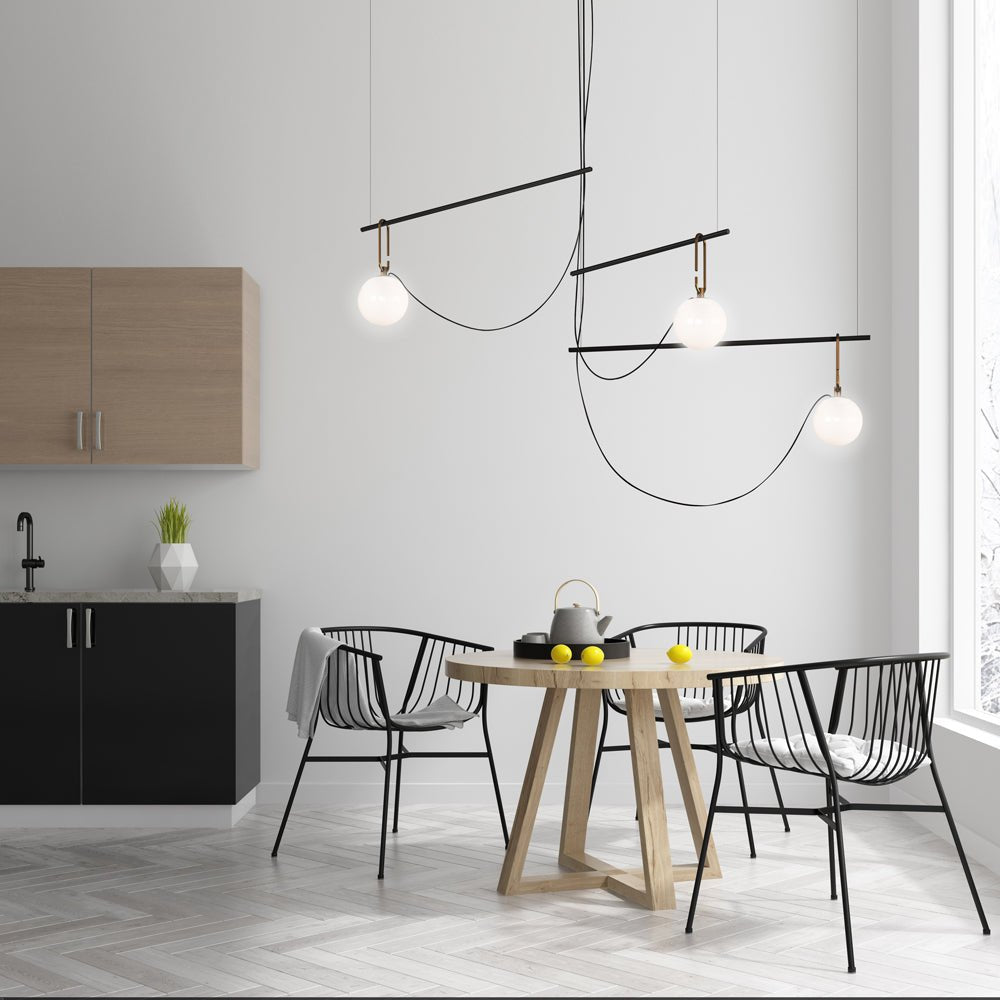 Suspension nh - Simple court 5 1/2" by Artemide | Luminaires & cie