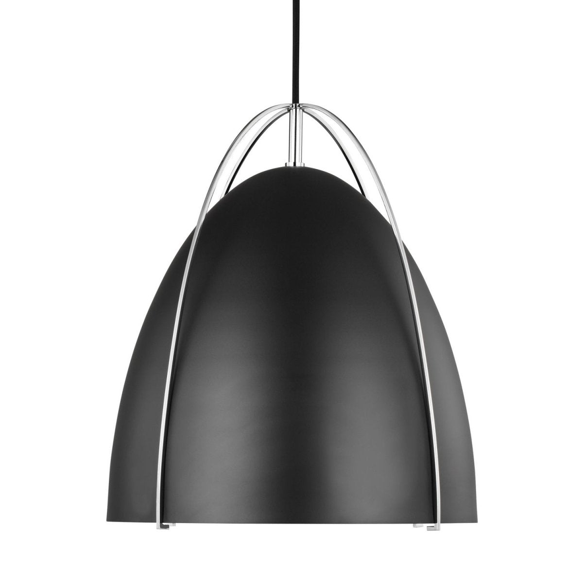 Suspension Norman - Satin Brass Chalk Wicker 13.375 by Visual Comfort Studio | Luminaires & cie