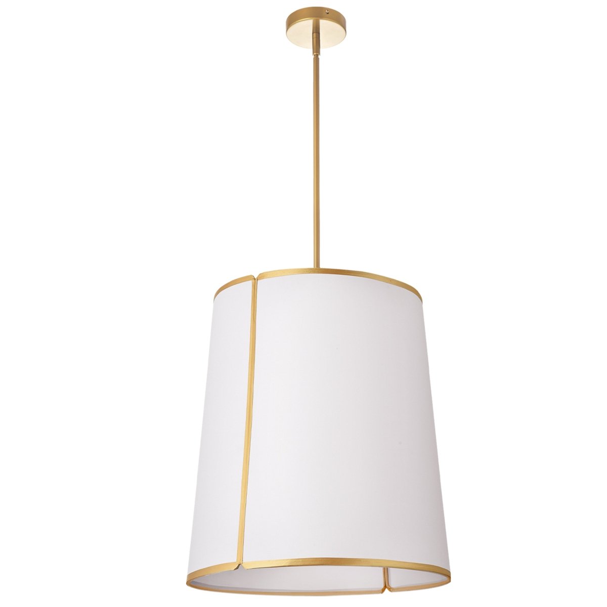 Suspension Notched Drum - Or 18 1/4" by Dainolite | Luminaires & cie