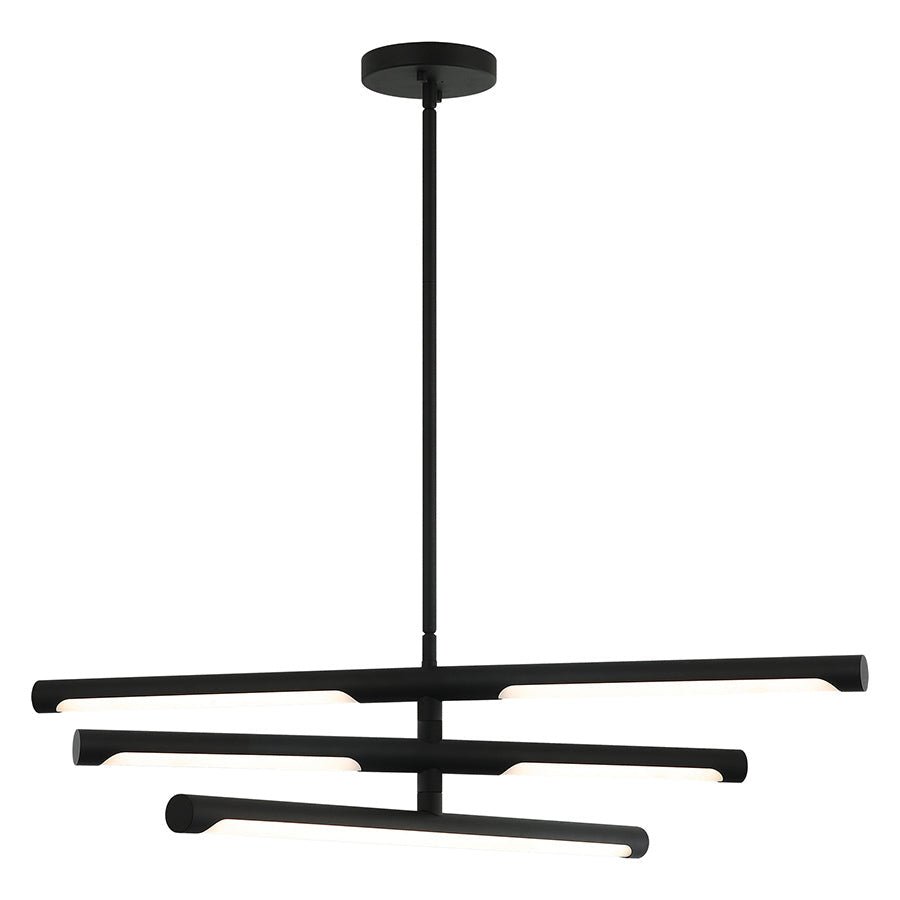 Suspension Novelle - Noir mat 36" by Matteo Lighting | Luminaires & cie