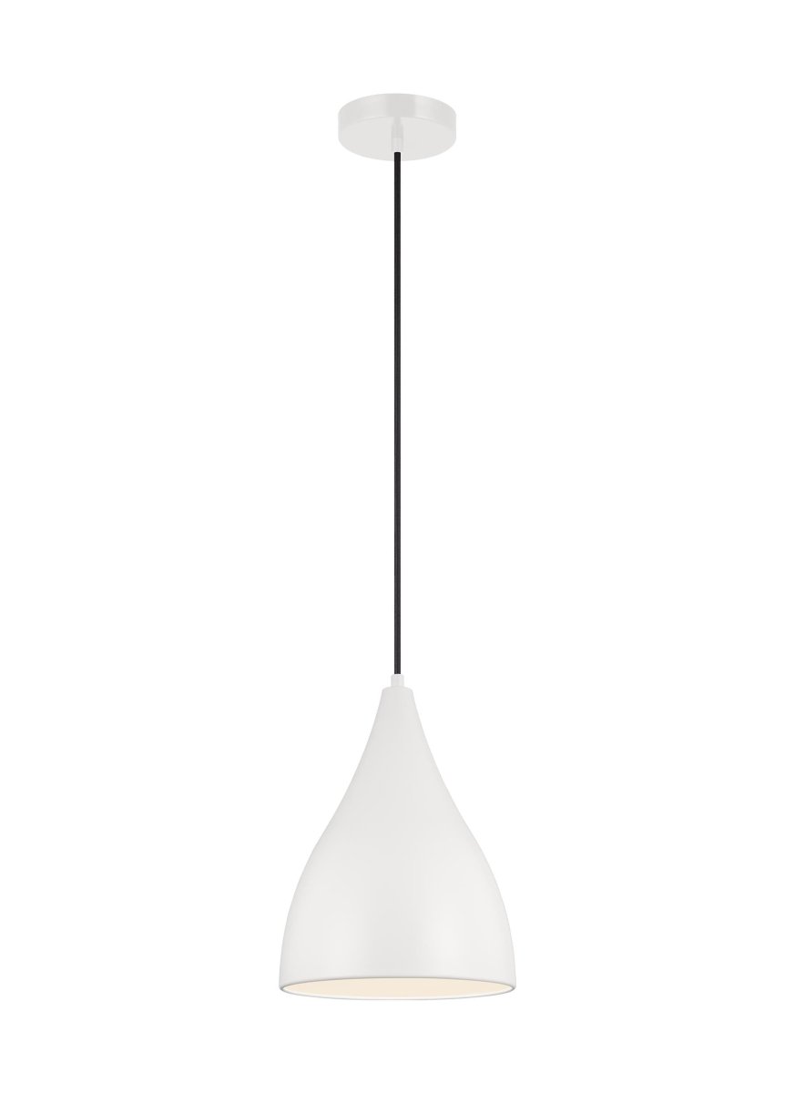 Suspension Oden - Blanc mat 9" Ampoules DEL incluses by Visual Comfort Studio | Luminaires & cie