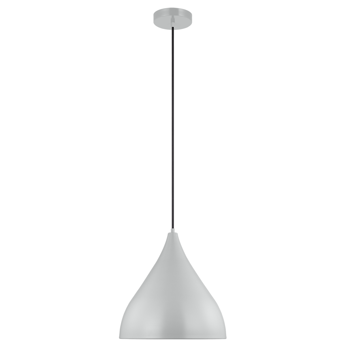 Suspension Oden - Gris mat 14" Ampoules DEL incluses by Visual Comfort Studio | Luminaires & cie