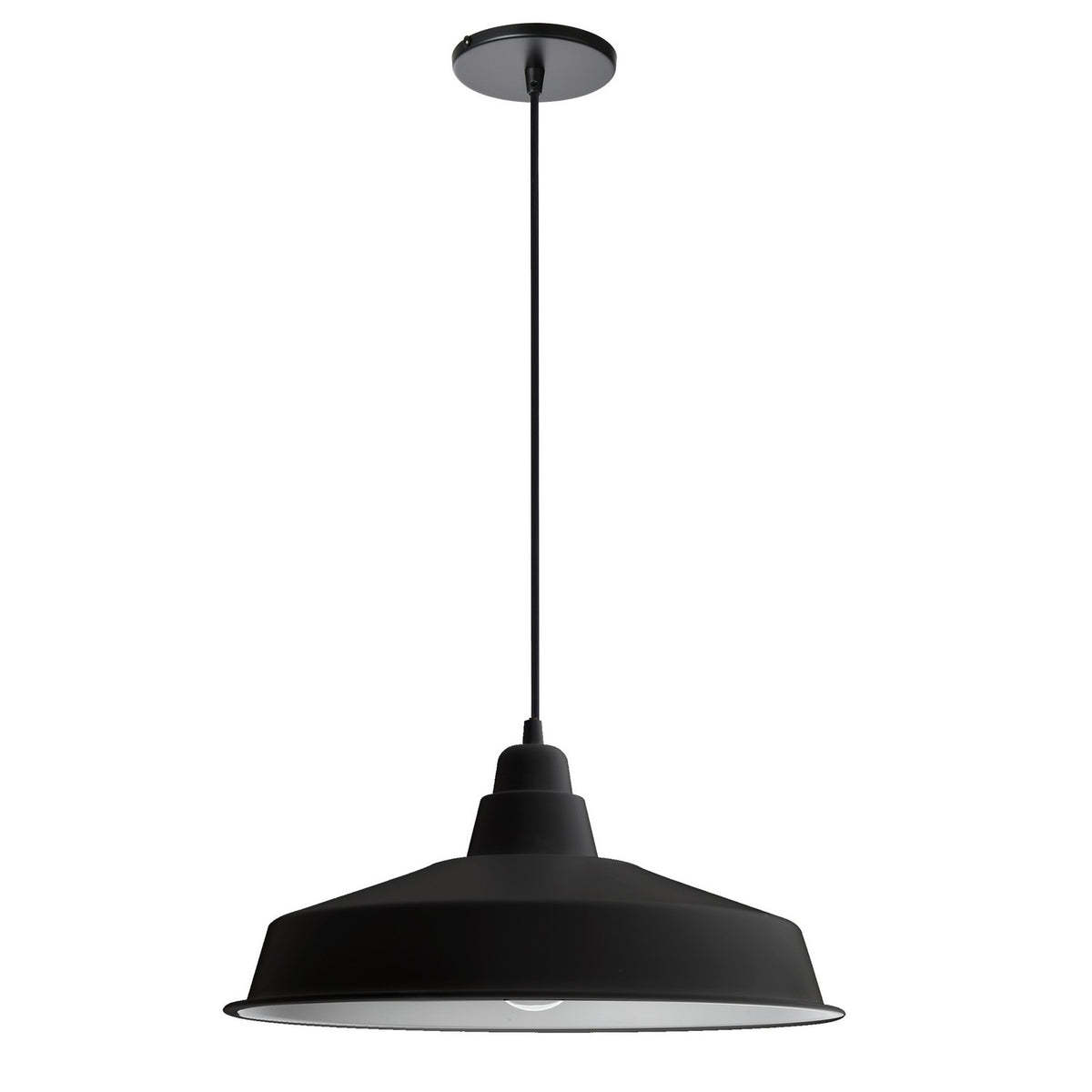 Suspension Olya 16", Noir mat – Dainolite