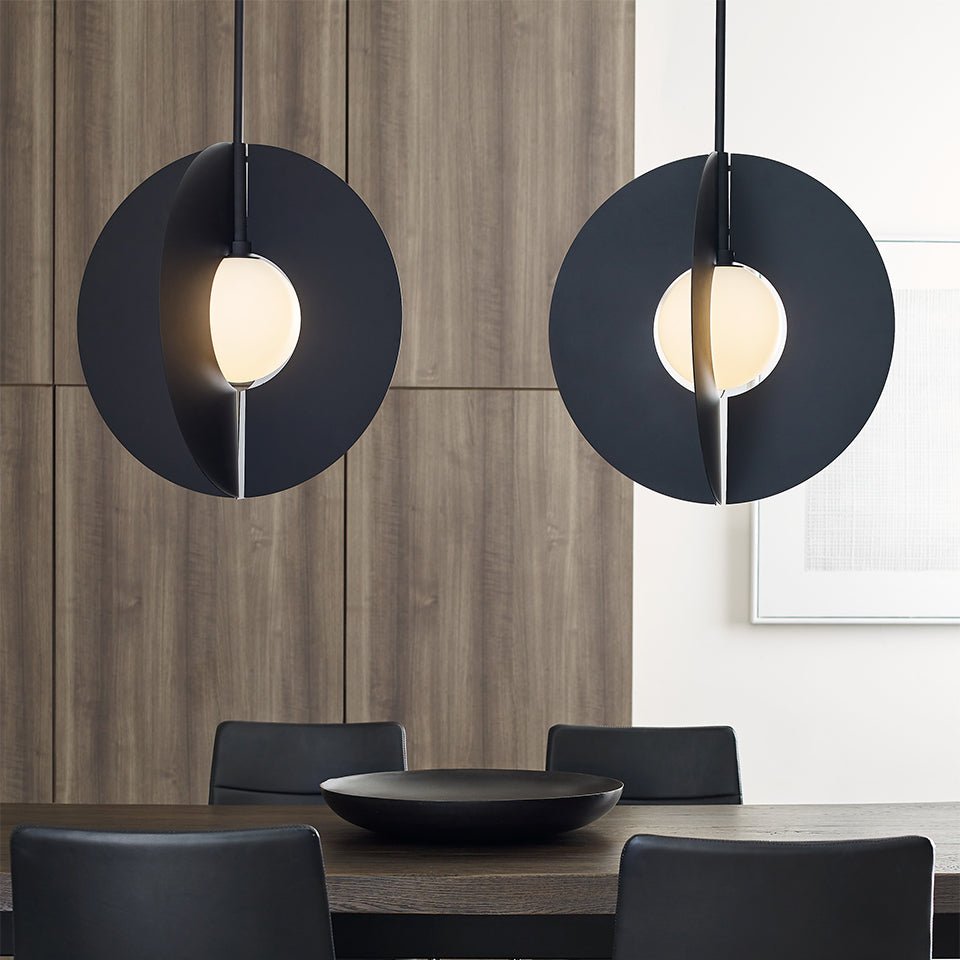 Suspension Orbel Round - Noir mat Non by Tech Lighting | Luminaires & cie