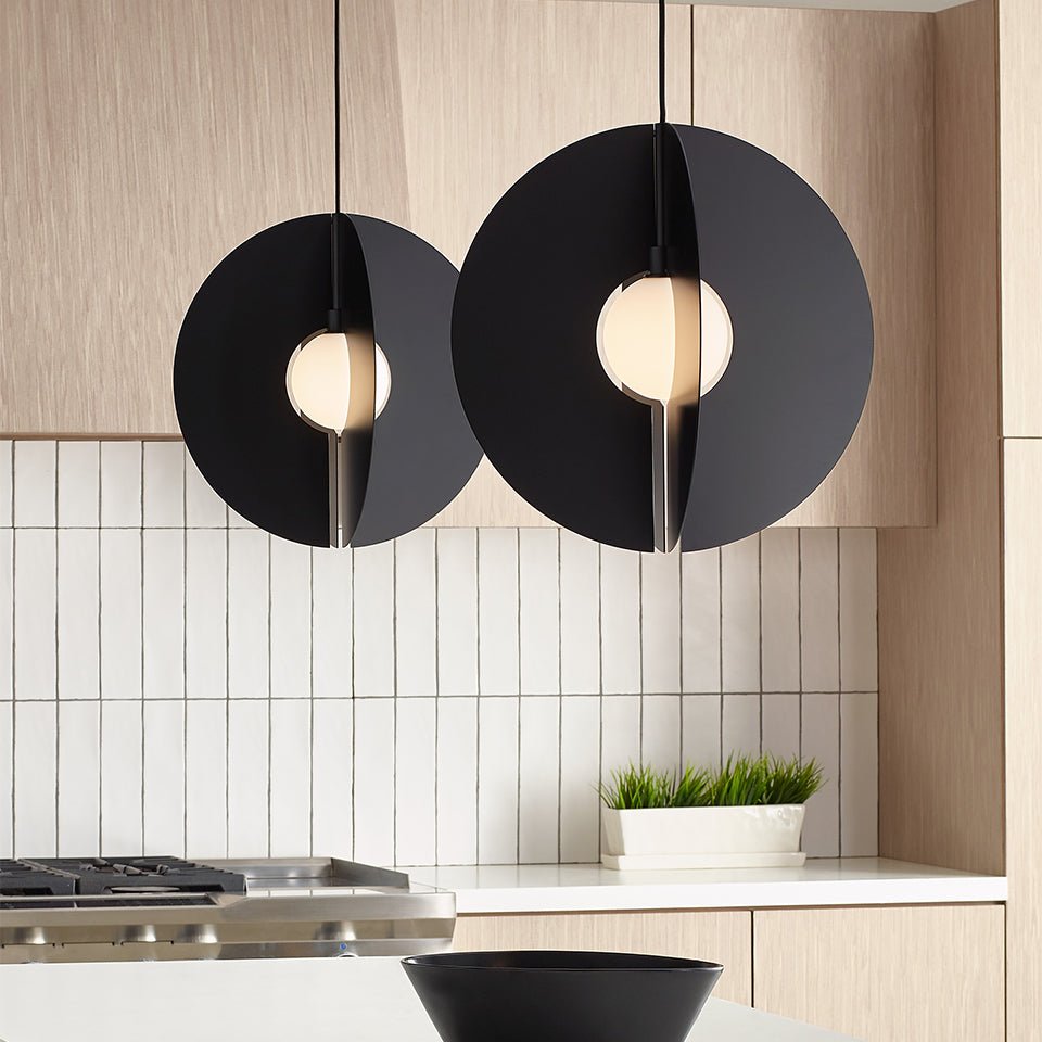 Suspension Orbel Round - Noir mat Non by Tech Lighting | Luminaires & cie