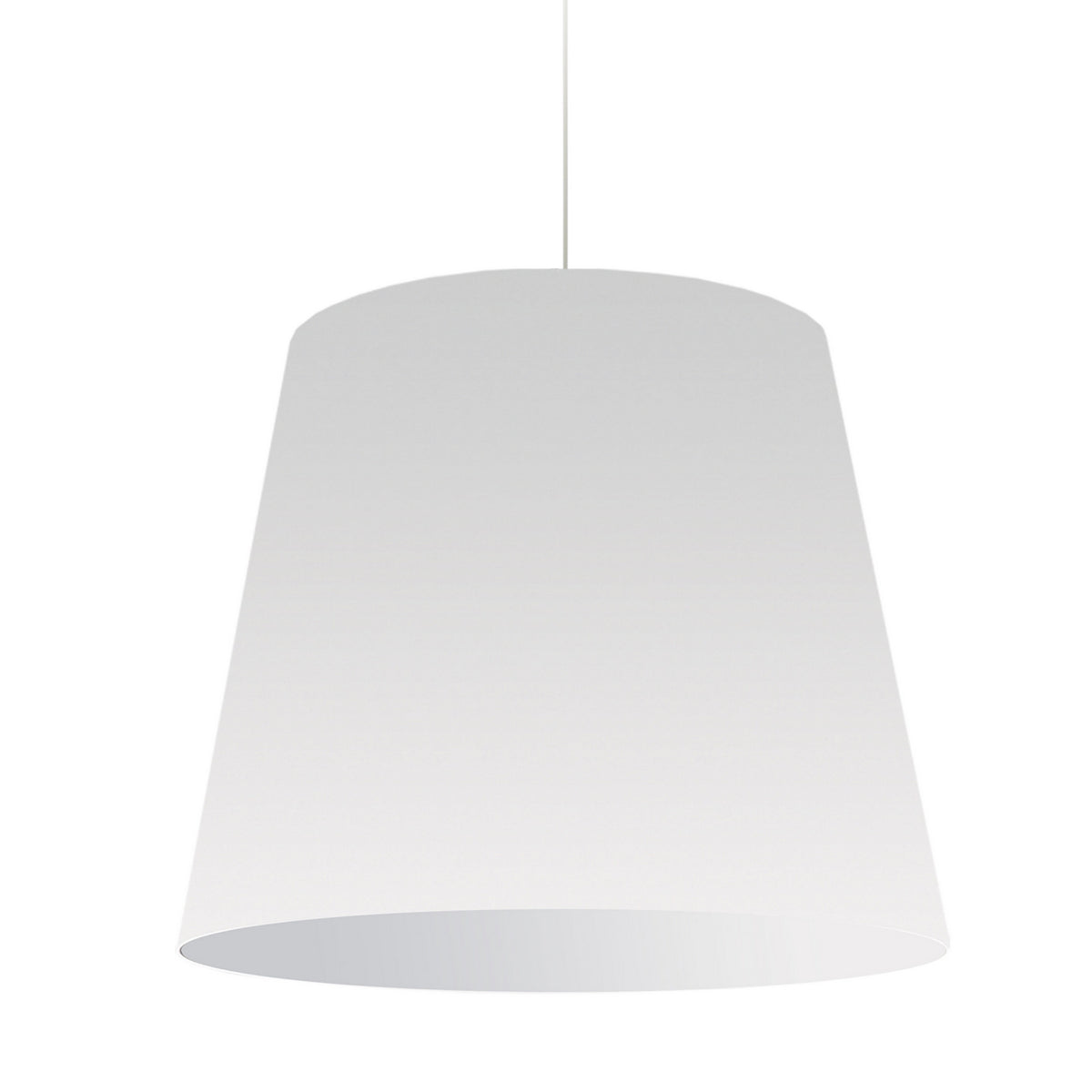 Suspension Oversized Drum Blanc, 26", Tambour – Dainolite
