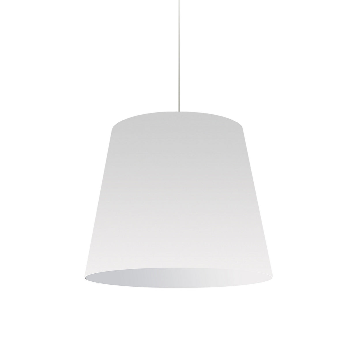 Suspension Oversized Drum Blanc, 20", Tambour – Dainolite