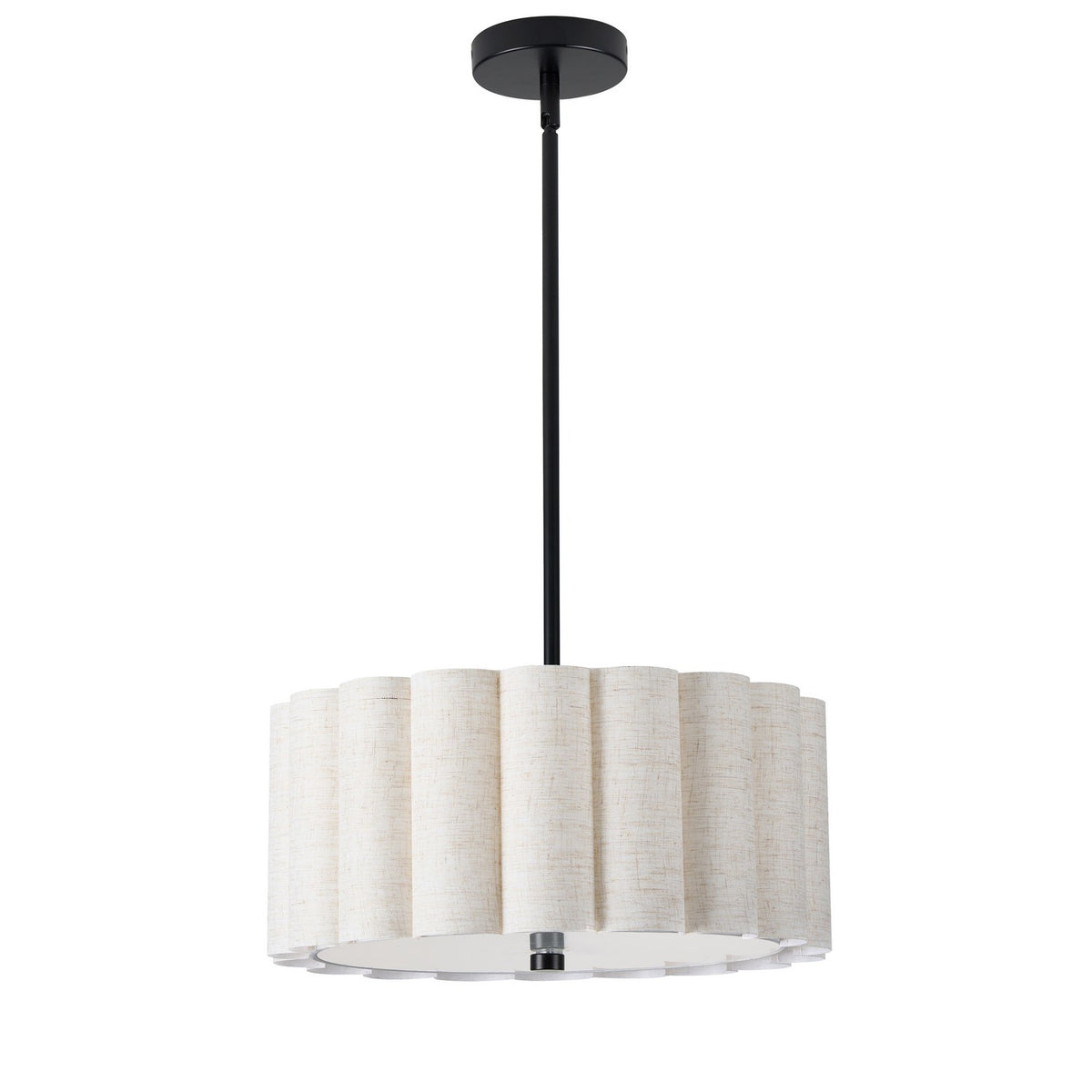 Suspension Pacifica 16", Lin, Noir mat – Dainolite