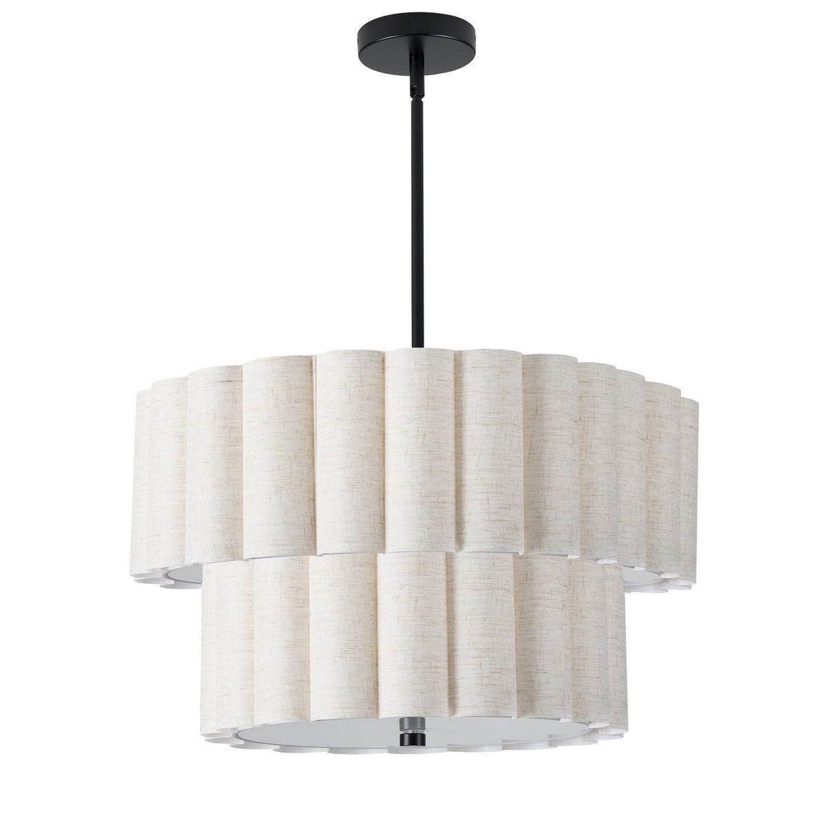 Suspension Pacifica 22", Lin, Noir mat – Dainolite