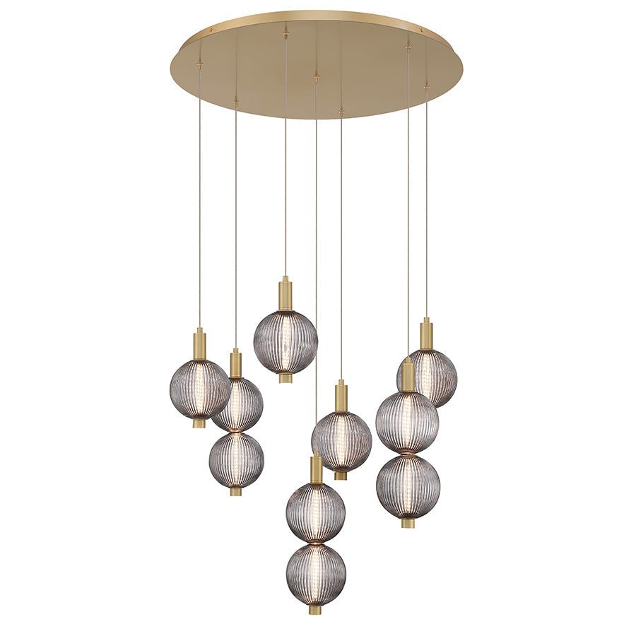 Suspension Palmas - Or 29 1/2" by Eurofase | Luminaires & cie