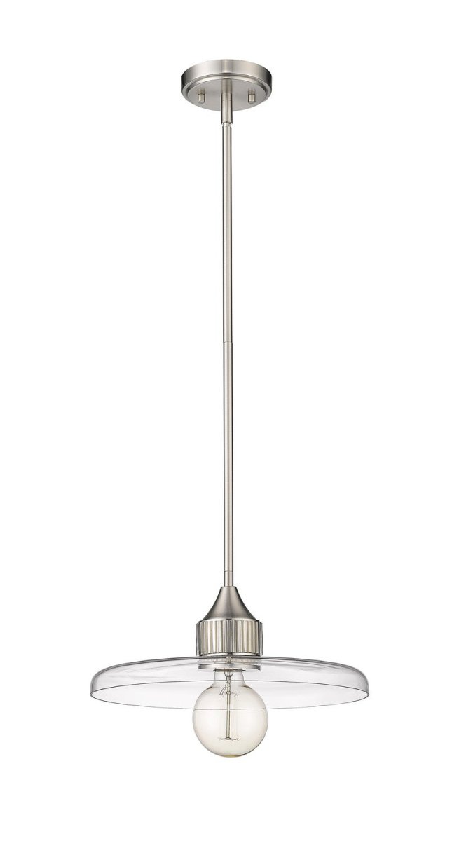 Suspension Paloma - Laiton ancien Transparent 24" by Z-Lite | Luminaires & cie