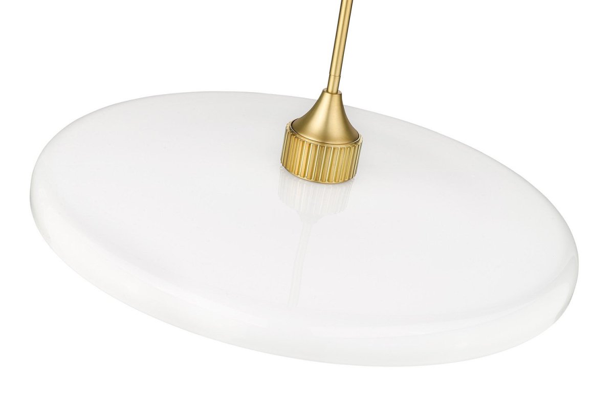 Suspension Paloma - Laiton ancien Transparent 24" by Z-Lite | Luminaires & cie