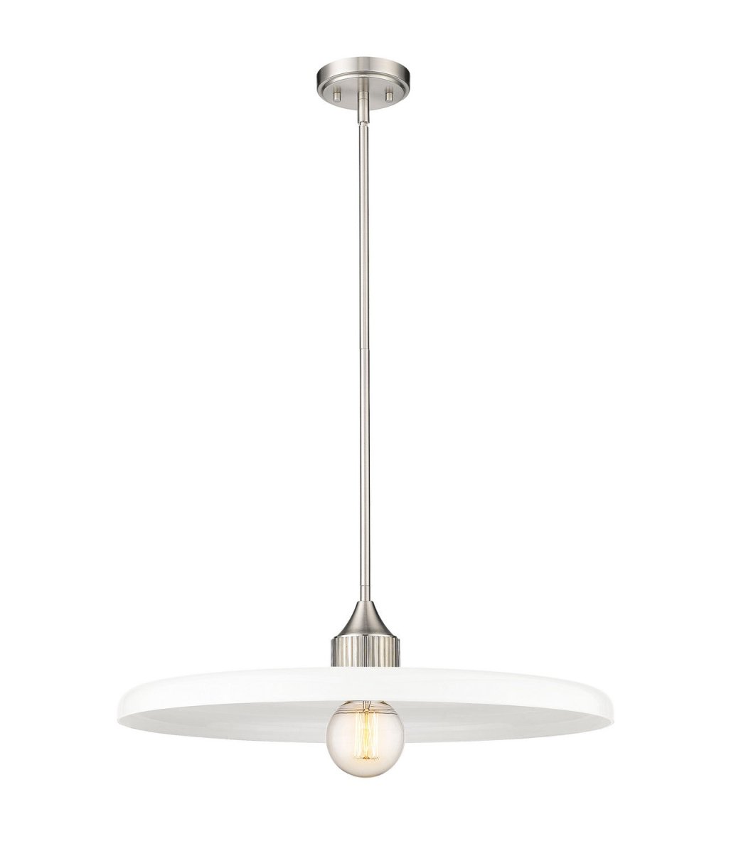 Suspension Paloma - Laiton ancien Transparent 24" by Z-Lite | Luminaires & cie