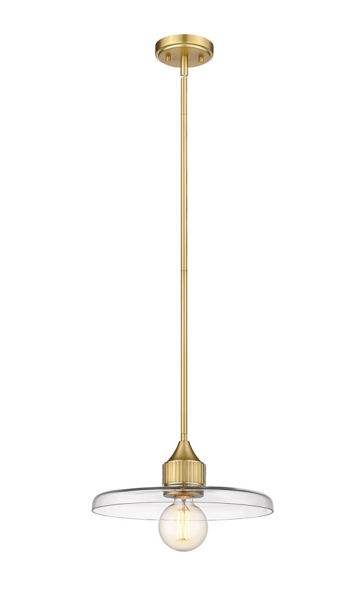 Suspension Paloma - Laiton ancien Transparent 24" by Z-Lite | Luminaires & cie