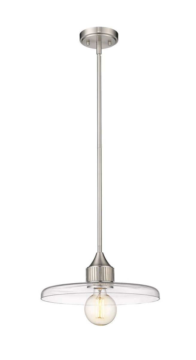 Suspension Paloma - Laiton ancien Transparent 24" by Z-Lite | Luminaires & cie