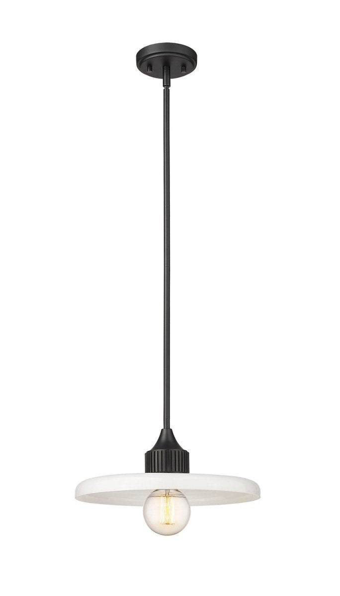 Suspension Paloma - Laiton ancien Transparent 24" by Z-Lite | Luminaires & cie