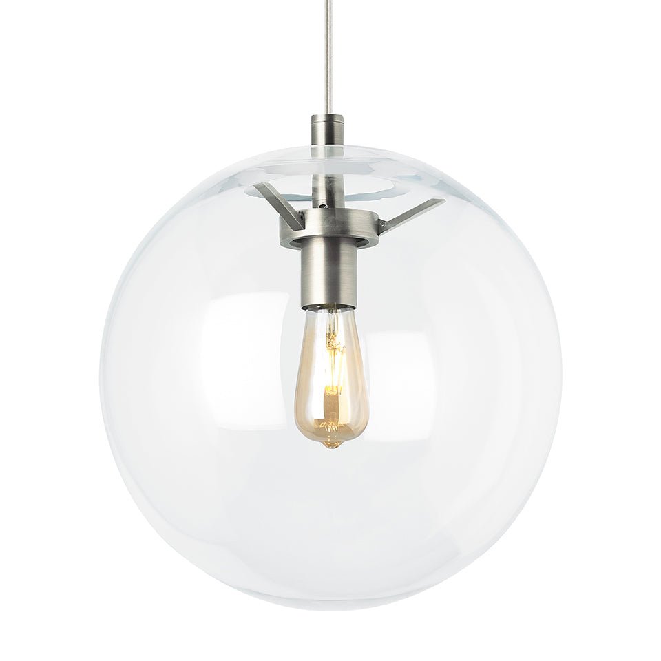 Suspension Palona - Nickel satiné Clair Non by Tech Lighting | Luminaires & cie