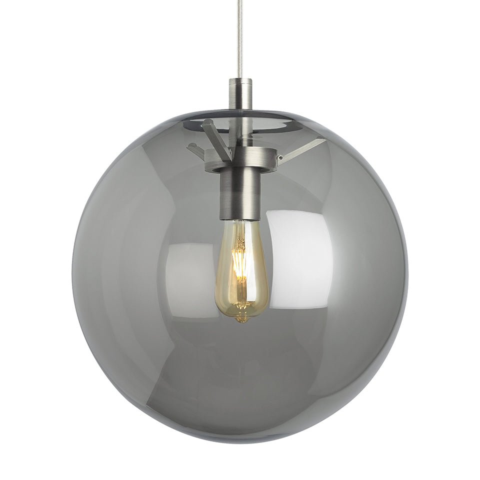 Suspension Palona - Nickel satiné Fumée Oui by Tech Lighting | Luminaires & cie