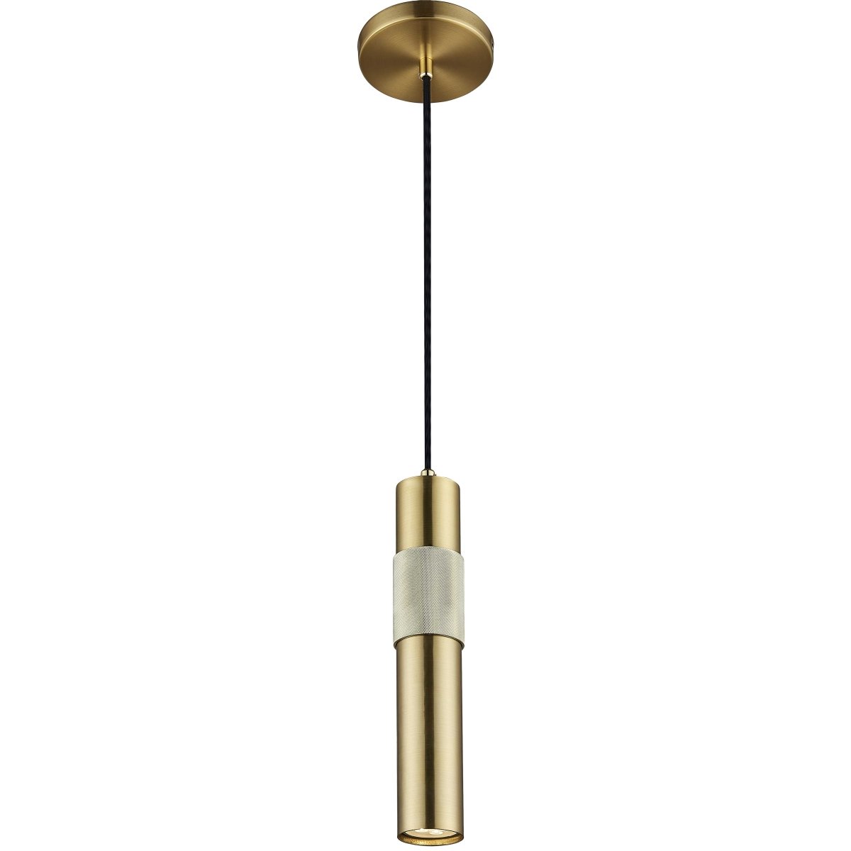 Suspension Passwell - Laiton vieilli by Dainolite | Luminaires & cie