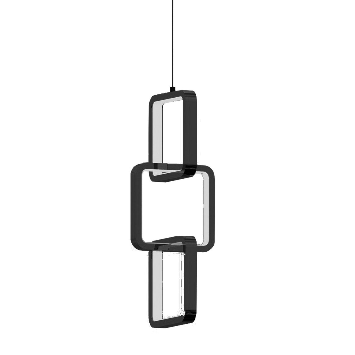 Mini-suspension Patsy Noir mat – Dainolite