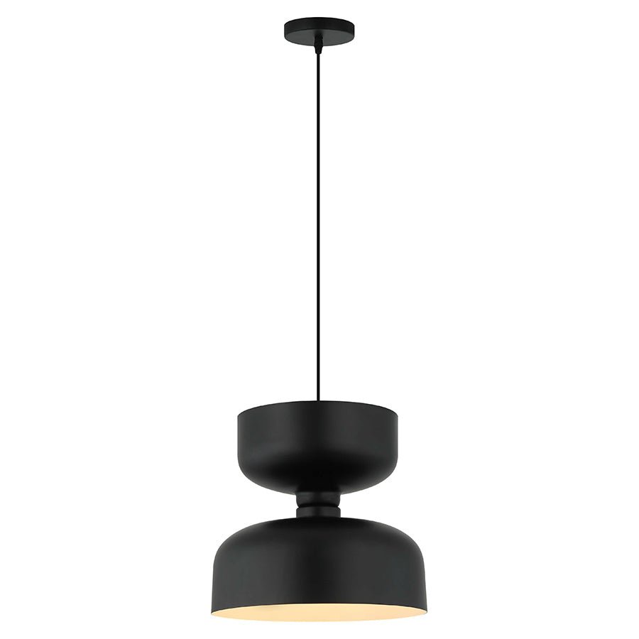Suspension Pedestal - Noir 13 3/4" by Matteo Lighting | Luminaires & cie