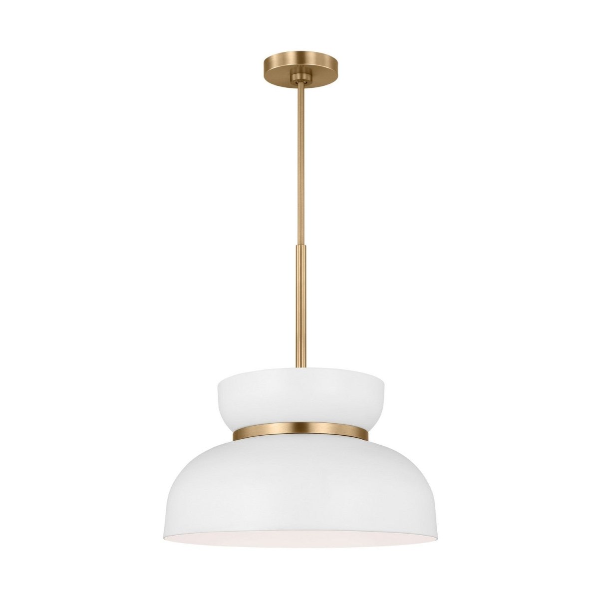 Suspension Pemberton - Blanc mat by Visual Comfort Studio | Luminaires & cie