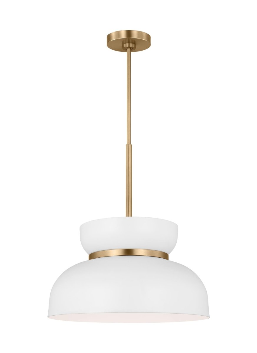 Suspension Pemberton - Blanc mat by Visual Comfort Studio | Luminaires & cie