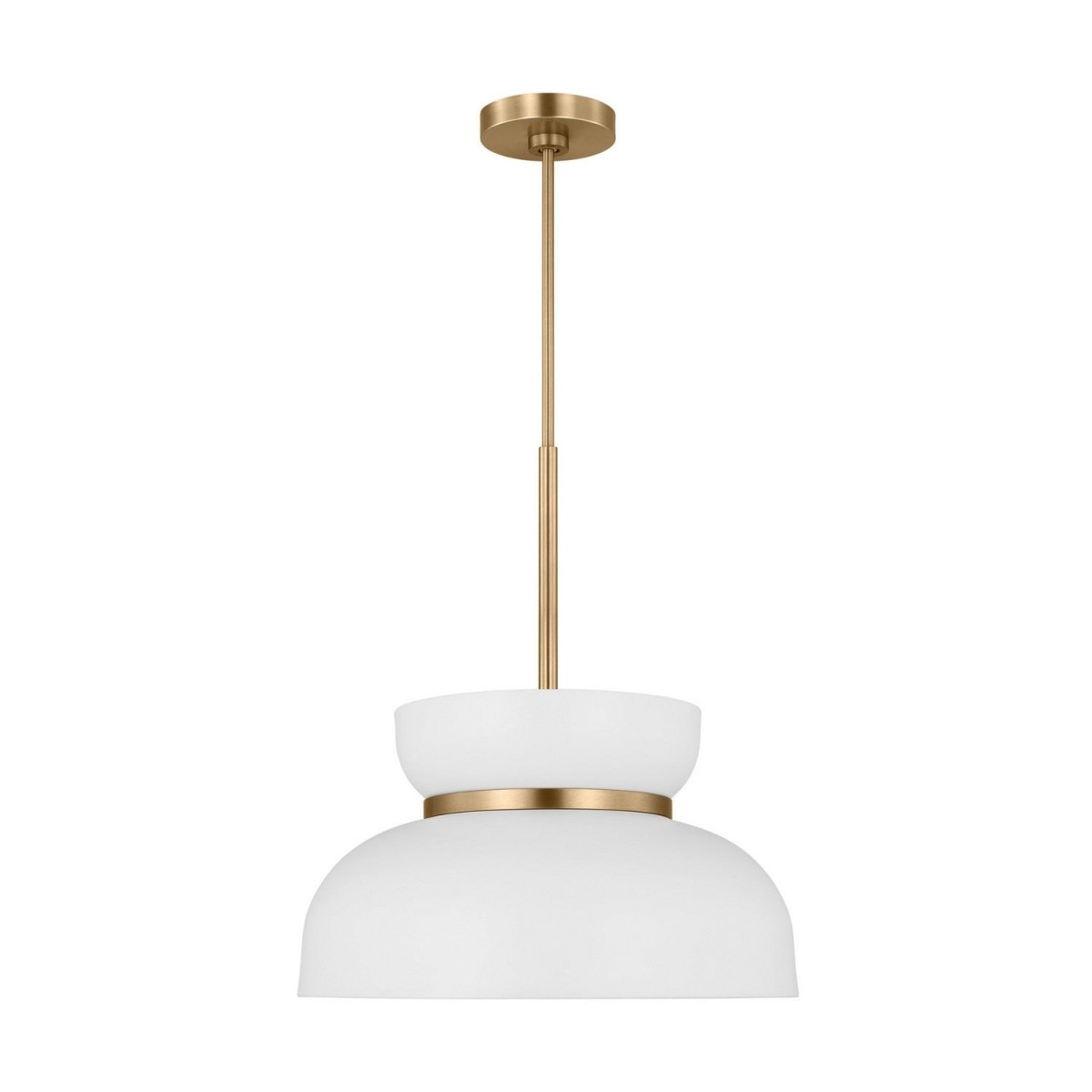 Suspension Pemberton - Blanc mat by Visual Comfort Studio | Luminaires & cie