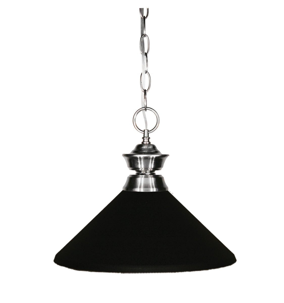 Suspension Pendant Lights - Nickel brossé Noir mat 14" by Z-Lite | Luminaires & cie