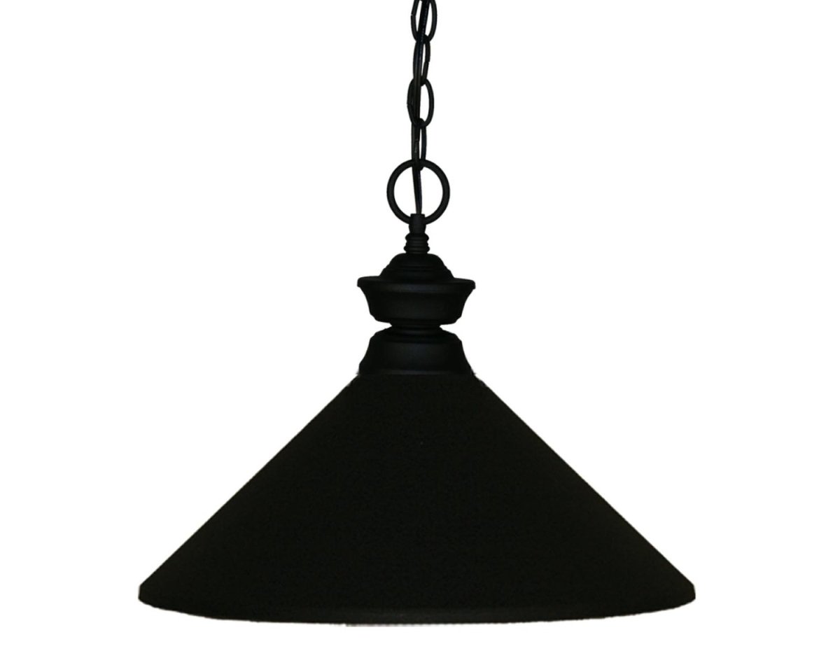 Suspension Pendant Lights - Noir mat Noir mat 14" by Z-Lite | Luminaires & cie