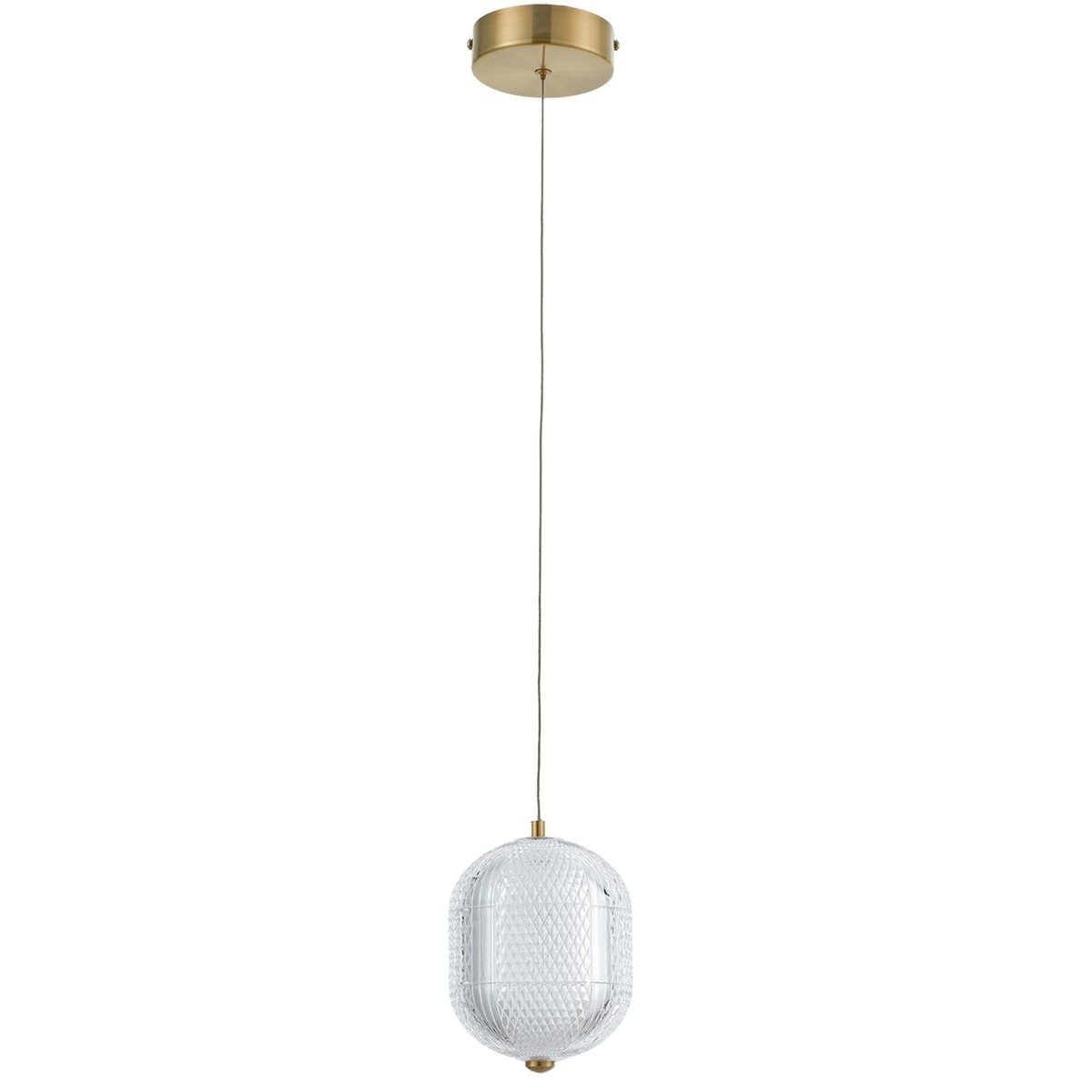 Suspension Peri - Laiton vieilli by Dainolite | Luminaires & cie