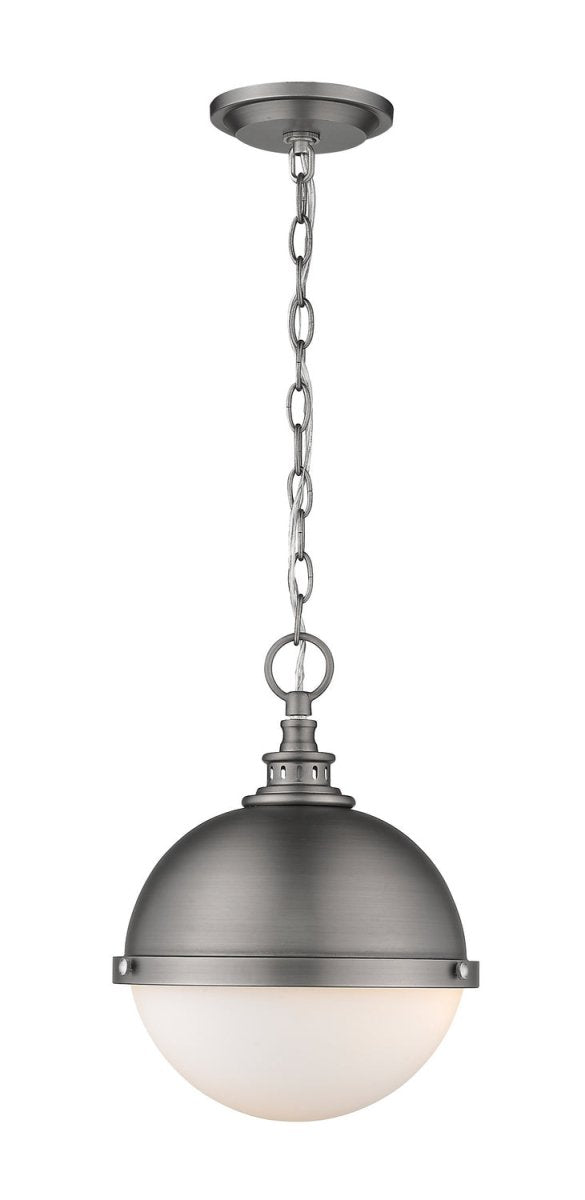 Suspension Peyton - Nickel antique 11 1/2" by Z-Lite | Luminaires & cie