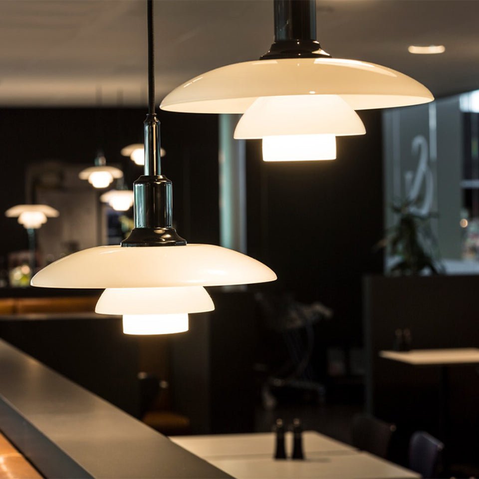 Suspension PH 3/2 - Laiton métallisé by Louis Poulsen | Luminaires & cie